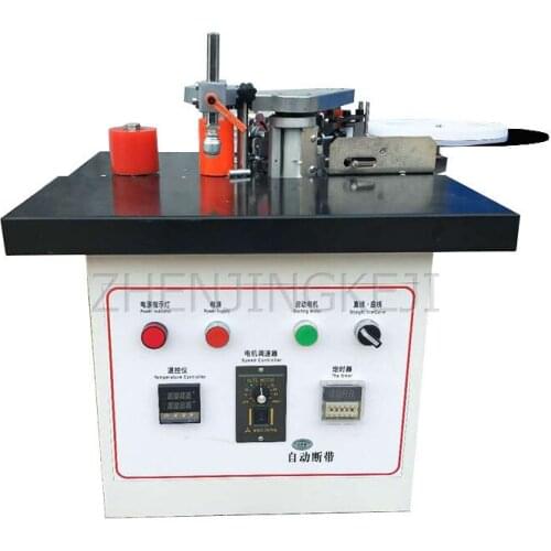 Fully Automatic Edge Banding Machine Portable Manual Double-sided Glue Self-breaking Belt Woodworking Home Improvement Equipment