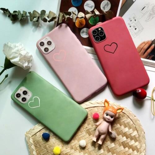 Burgundy Heart Roses Tears Candy Soft Silicone phone Case for iPhone 11 12 Pro Max XS XR 8 7 6 6s Plus Cover Coque