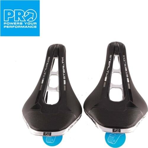 Shimano PRO Stealth 7X7mm carbon 7X9mm LTD black sliver Saddle Stainless Steel Rails Road Bike Seat 142mm/152 Black