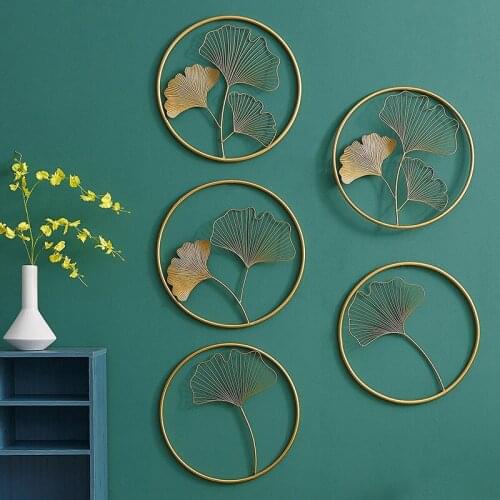 Nordic Metal Ginkgo Leaf Feng Shui Decoration Room Decor Room Decoration Bedroom Decor Room Decoration Accessories