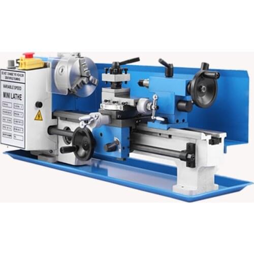 Lathe 0618 Procesamiento Mini Metal Torno Metal Lathe 550W Velocidad Variable mini lathe machine