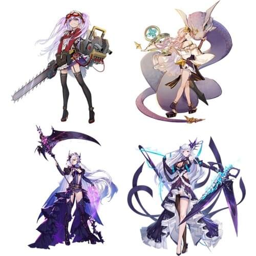 Three Ratels CDM317 Hot game anime wall sticker forgabinete gamer car hood sticker laptop decal