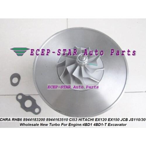 Turbo Cartridge CHRA core RHB6 8944183200 8944163510 8-94418-3200 894418-3200 CI53 Turbo For HITACHI EX120 EX150 4BD1 4BD1-T