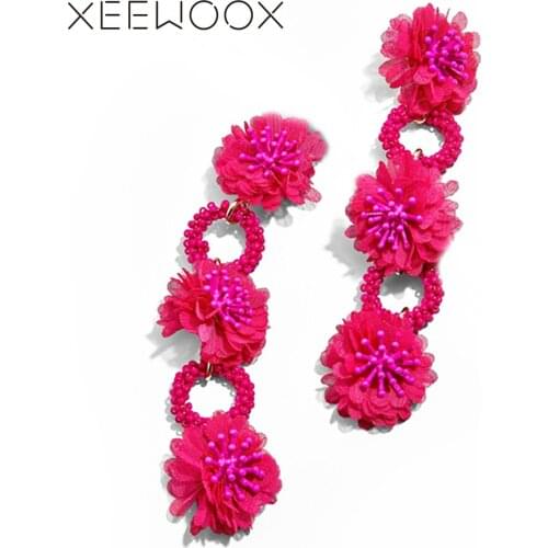 XEEWOOX Ethnic Earrings