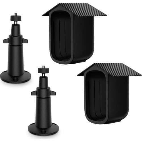 Protective Housing Case Wall Mount Bracket Compatible with eufycam 2C&2C Pro Outdoor Security Camera with Anti-Theft Chain