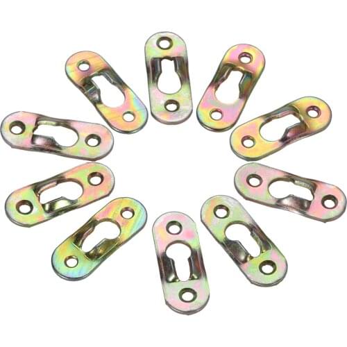 20Pcs Gourd Style Frame Hooks Multicolor Iron Picture Hangers Oil Painting Cabinet Mirror Hangers Fastener