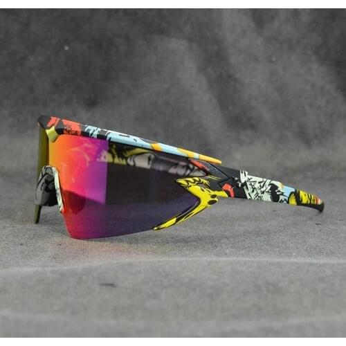 2021 Kapvoe Polarized Sports Men Bicycle Sunglasses Road Cycling Glasses Mountain Riding Protection Goggles Bike Eyewear 4 Lens