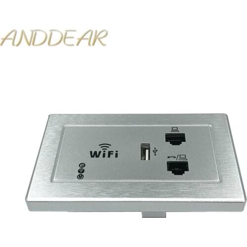 ANDDEAR white Wall AP high quality hotel room Wi-Fi cover mini wall mount AP router access point can pick up the phone line