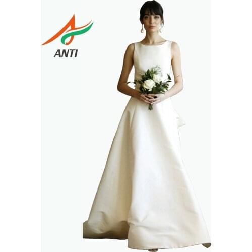 Атласные свадебные платья ANTI China At AliExpress