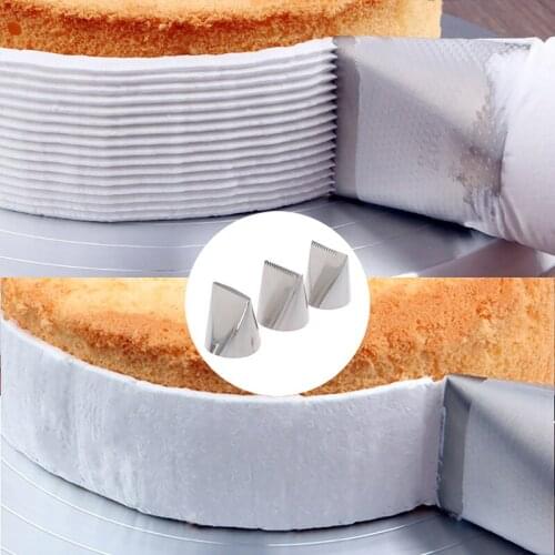 Big 6mm Basket Weave Cream Stainless Steel Tips Icing Piping Nozzles Cake Decor