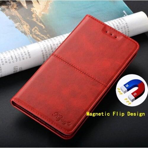 For ZTE Blade V9 V8 V7 Case Nubia V18 Case Flip PU Leather Magnetic Case ZTE Nubai M2 Z11 mini N1 Z17 mini Kickstand Case Fundas
