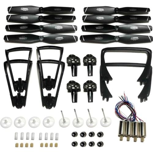Engines Motors Blades Propeller Gear Fixed Propeller Cover Guard Circuit board kit for SG106 RC drone Spare Part s165 Quadcopter