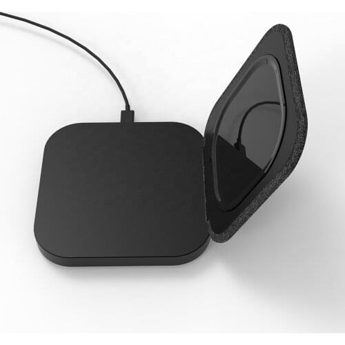 Dual 10W Foldable Wireless Charger For Samsung S21 S20 Note 10 9 Plus iPhone 12 11 Pro Max XS Portable Mini Wireless Charger Pad