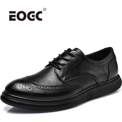 Мужские кожаные туфли EOGC China At AliExpress