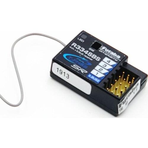 Futaba R334SBS S.Bus2 T-FHSS SR HV Receiver 1:10 Rc Racing Car Micro Receiver For 1:10 Rc Car Accessories