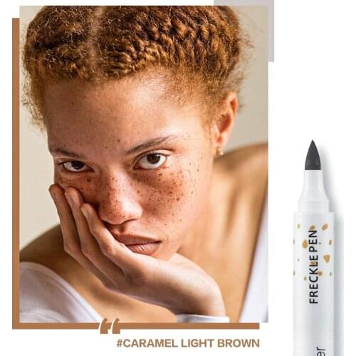 Makeup Freckles Pen Contouring Pen Natural Smooth Highlighter Waterproof Easy To Color Non-fade Face Make Up