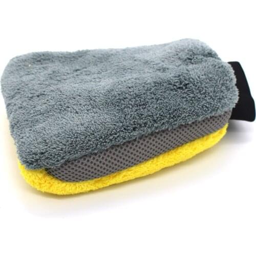 KKMOON Car Wash Mitt Microfiber Multifunctional Car Wash Mitt Anti Scratch Wash Glove 2019 New Car Wash Tool