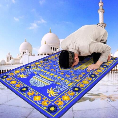 Muslim Prayer Mat sajadah islamic Worship Prayer Rug Carpet tapis de priere Soft Salat Musallah Carpet Home Praying Blanket