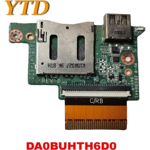Original for Toshiba Chromebook CB30 CB35 Series USB SD Card Reader Board w Cable DA0BUHTH6D0 board tested good free shipping