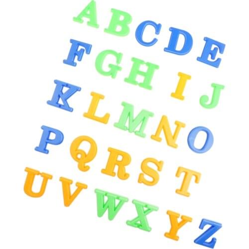 Plastic Alphabet Letters Beach Sand Molds Kids Funny Toys Pack Of 26