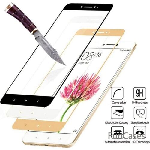 Full Cover Screen Protector Tempered Glass For Xiaomi Pocophone F1 Redmi 6A Note 5 6 Pro 5 Plus 4X 4A 5A 4 Mi A1 8 A2 Mi8 SE Mi6