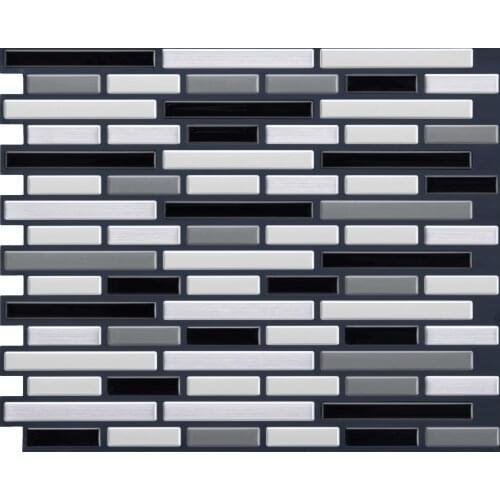 Self Adhesive PVC Material Tiles Wall Paper Wall Sticker Home Decor 250*250mm/sheet