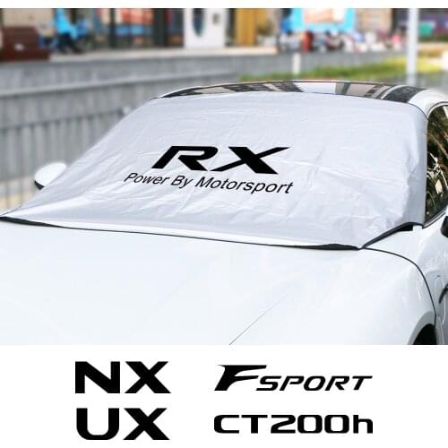 For Lexus CT200H ES FSPORT GS GX IS LS LX NX RX UX Auto Accessories Car Windshield Sunshade Cover Sun Shade Anti UV Protector
