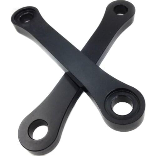 Bike Black Lowering Links For 1987-2007 01 02 03 04 05 06 Kawasaki KL KLR650 Motorcycle Accessories Aluminum