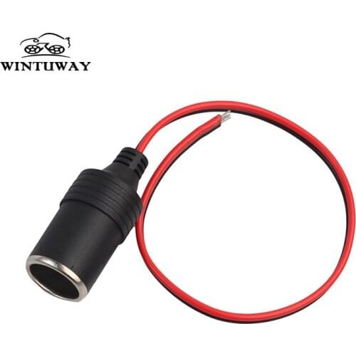WINTUWAY 12V 10A Max 120W Car Cigarette Lighter Charger Cable Female Socket Plug High Quality Car Cigarette Cable Accessories