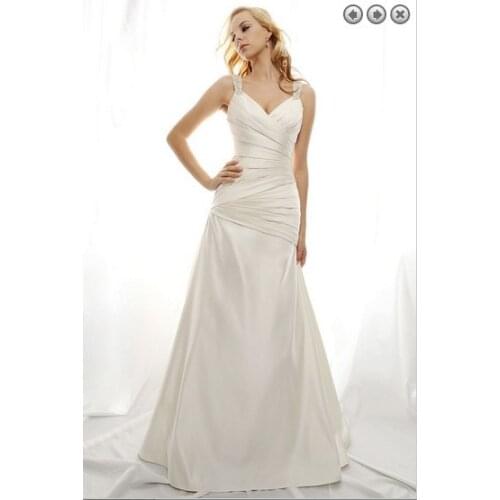 Robe sur mesure hot woman designer new fashion white long princess plus size brides bridal gowns party Bespoke Wedding Dresses