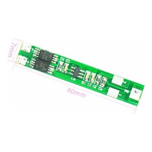 1PCS 7.2V 6A 2S Dual MOS Polymer Lithium Battery Protection Board for 18650