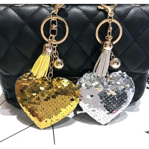 45Pcs/lot Party Favors Guest Giveaway Shiny Peach Heart Key Chains Present Birthday Gift For Wedding Souvenir