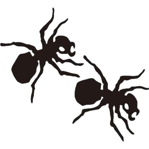 10*9cm Ant Car Sticker Cute And Interesting car accessories Jdm Fun Graphic Personality Accessories vinyl decal stickers