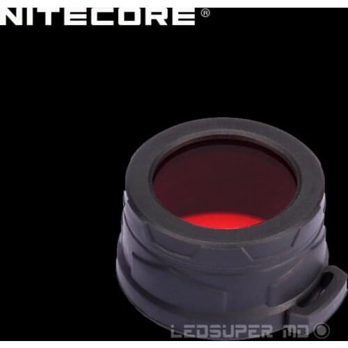 Nitecore NFR40 / NFB40 / NFG40 / NFD40 40MM FILTER Suitable for Flashlight with Head of 40mm