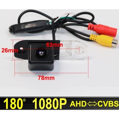 180 Degree AHD 1920x1080P Night Vision Car Rear View Reverse parking backup Camera For Volvo S80 S60 S60L XC60 XC90 V70 XC70