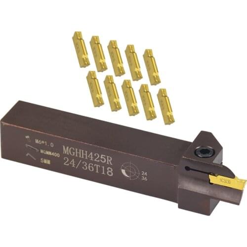 MGHH425R spring steel End Face Groove Cutter 25/35 48/60 60/75 100/200 160/400 and MGMN400 insert CNC Lathe Cutting Tool holder