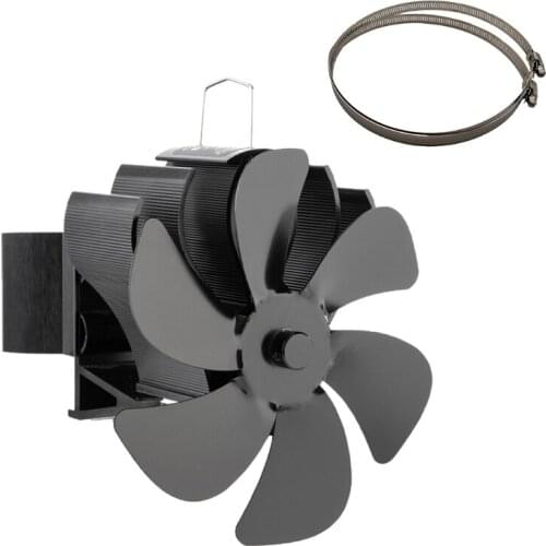 Heat Powered 6 Blades Stove Fan Eco Friendly and Efficient Wood Stove Fan BG605