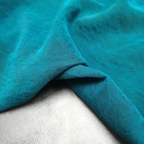 2021 New Moire watered gauze fabric for cheongsam dress coat shirt summer women silk cloth XYS001