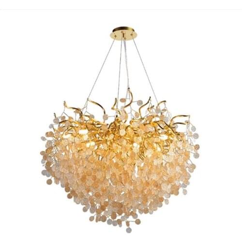 2020 New High-End Crystal Light Luxury Post-Modern Villa Hotel Club Hall LED Chandelier Factory Direct Sales