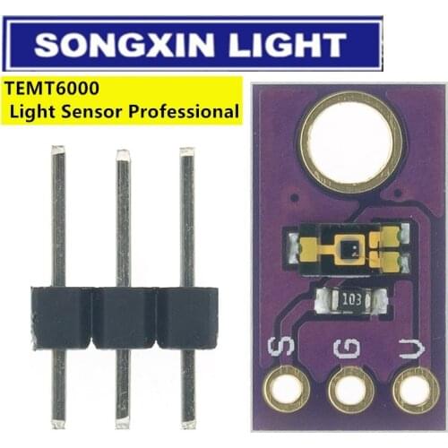 TEMT6000 An ambient light sensor Simulate the light intensity module Visible light sensor