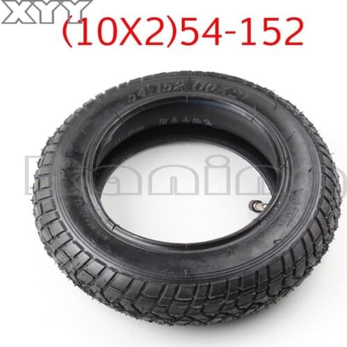 High Quality 10x2 Thickened Pneumatic Inner and Outer Tires 10*2(54-152) Tyre Wheels for Childrens Bicycle Electric Scooter
