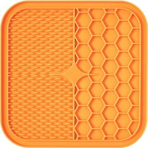 1pc Pet Food Trays Eye-catching Durable Dog Lick Mat Slow Feeding Bowl for Pet Dog