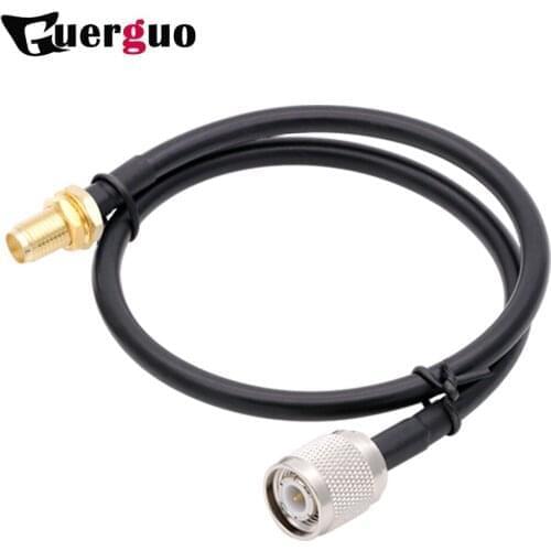 100PCS12" 30CM Coaxial RF Cable ConnectorSMA Female toRP TNC Male with Cable RG58 For Antenna Intercon/WIFI/GSM/3G/GPS/4G Module