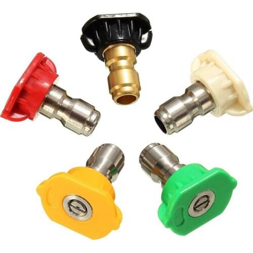 2.5GPM Pressure Washer Rotating Turbo Spray Nozzles Tip,5 color CNIM Hot