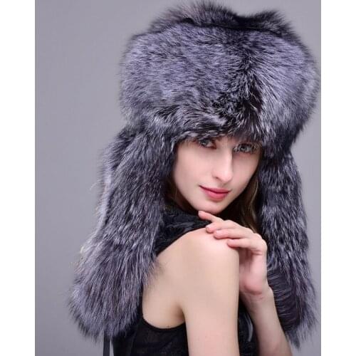 2020 Fox Fur Hat Mao Leifeng Really Mink Raccoon Skin Cap Hat Cap And Children A Knight