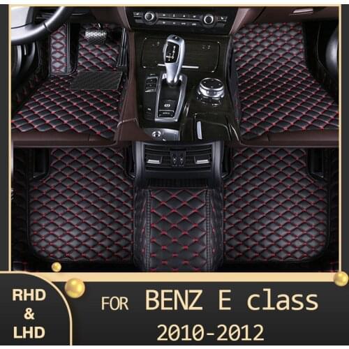 MIDOON Car floor mats for BENZ E class Convertible A207 2010 2011 2012 Custom auto foot Pads automobile carpet cover