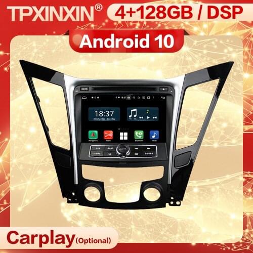 DSP Carplay 2 Din Car Android Stereo Receiver For Hyundai SONATA 8 I40 I45 I50 YF 2011 2012 2013 2014 2015 Radio Audio Head Unit