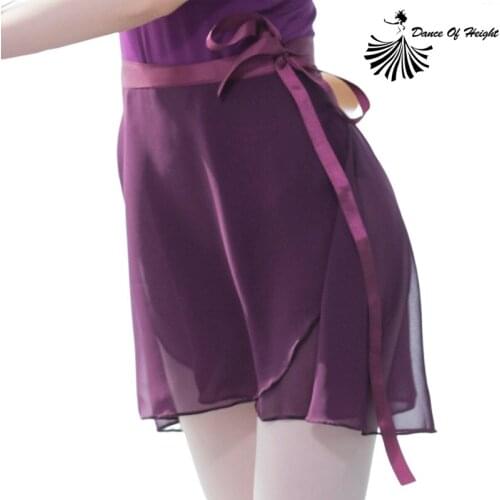 One Piece Chiffon Skirt Gauze Ballet Dance Wear Adult Latin Dance Practice Dress See Through Solid Yoga Clothes One Size Cheaper