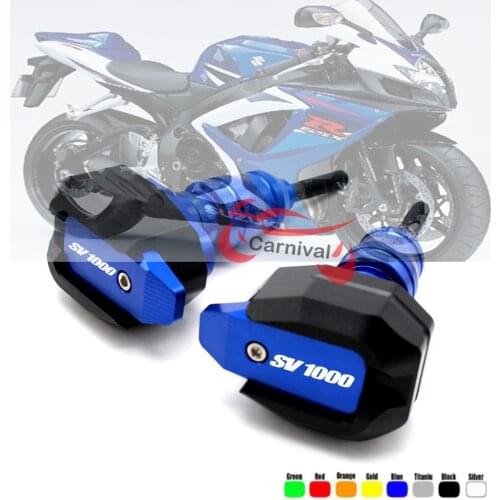 For SUZUKI SV1000/S SV 1000 2003-2007 Motorcycle Falling Protection Frame Slider Fairing Guard Anti Crash Pad Protector