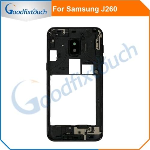LCD Housing For Samsung J260 Front Frame Housing Case Middle Frame LCD Screen Frame Faceplate Bezel